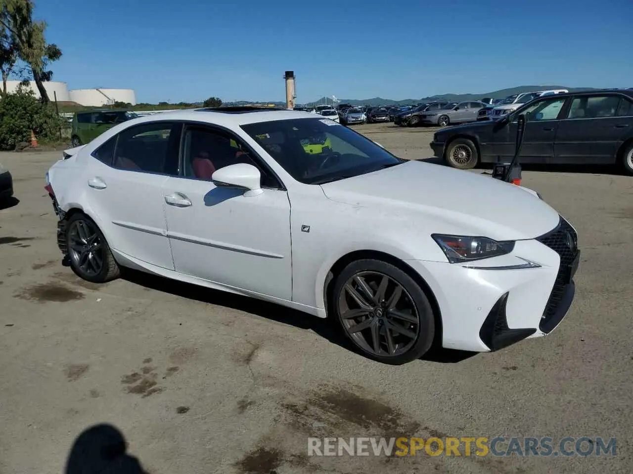 4 Photograph of a damaged car JTHBA1D20K5085806 LEXUS IS 2019