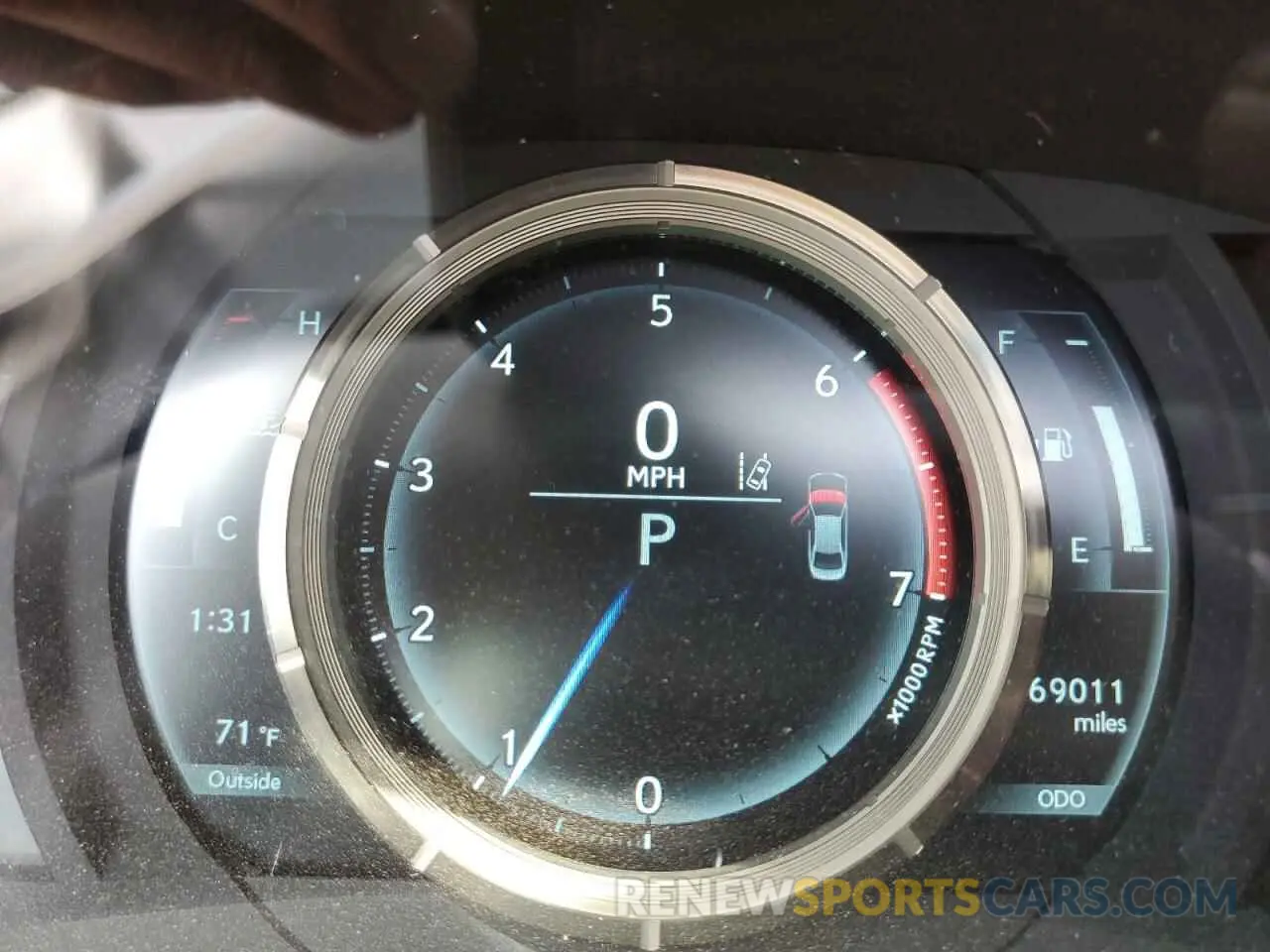 9 Photograph of a damaged car JTHBA1D20K5085806 LEXUS IS 2019