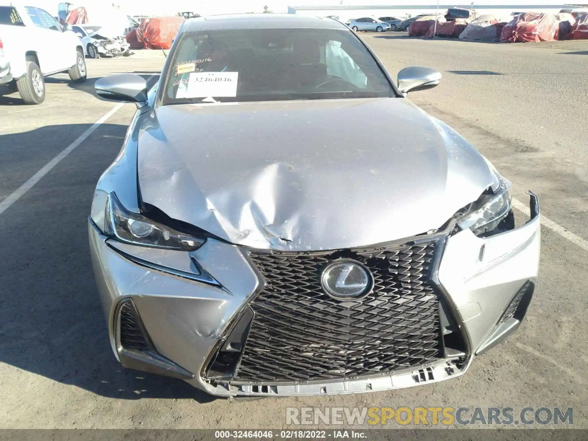 6 Photograph of a damaged car JTHBA1D20K5086096 LEXUS IS 2019