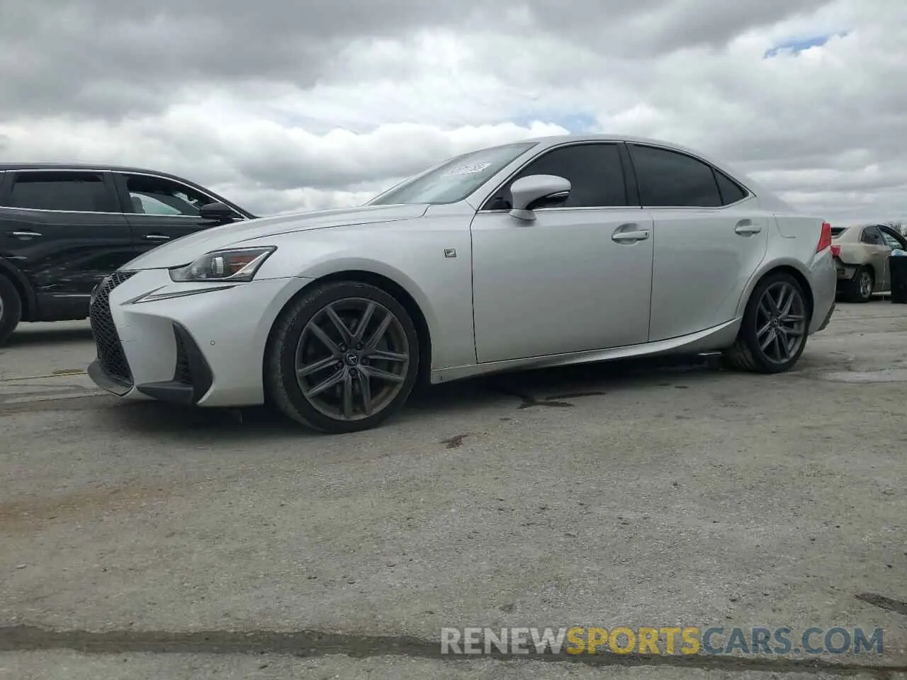 1 Photograph of a damaged car JTHBA1D20K5086650 LEXUS IS 2019