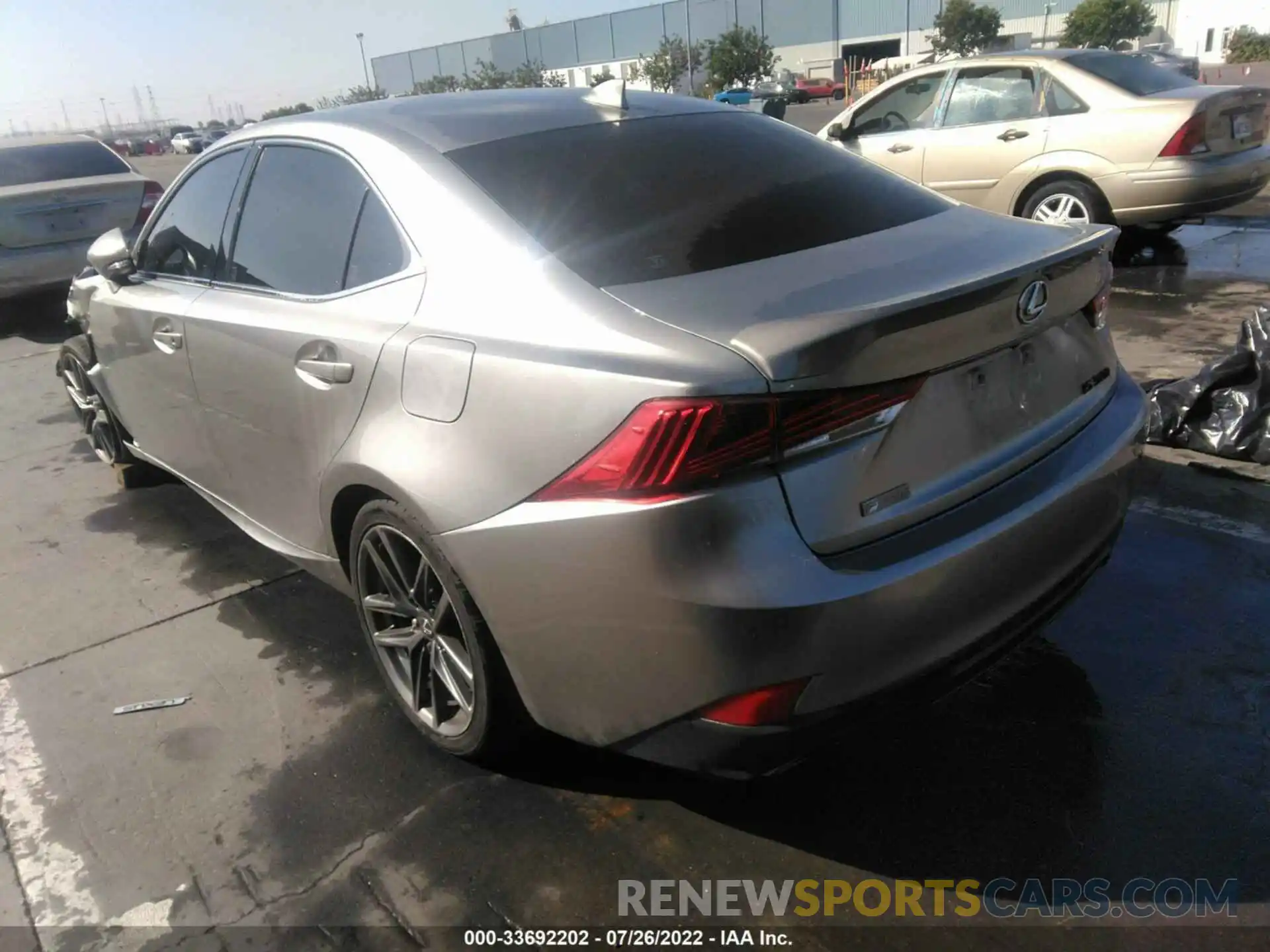 3 Photograph of a damaged car JTHBA1D20K5087393 LEXUS IS 2019