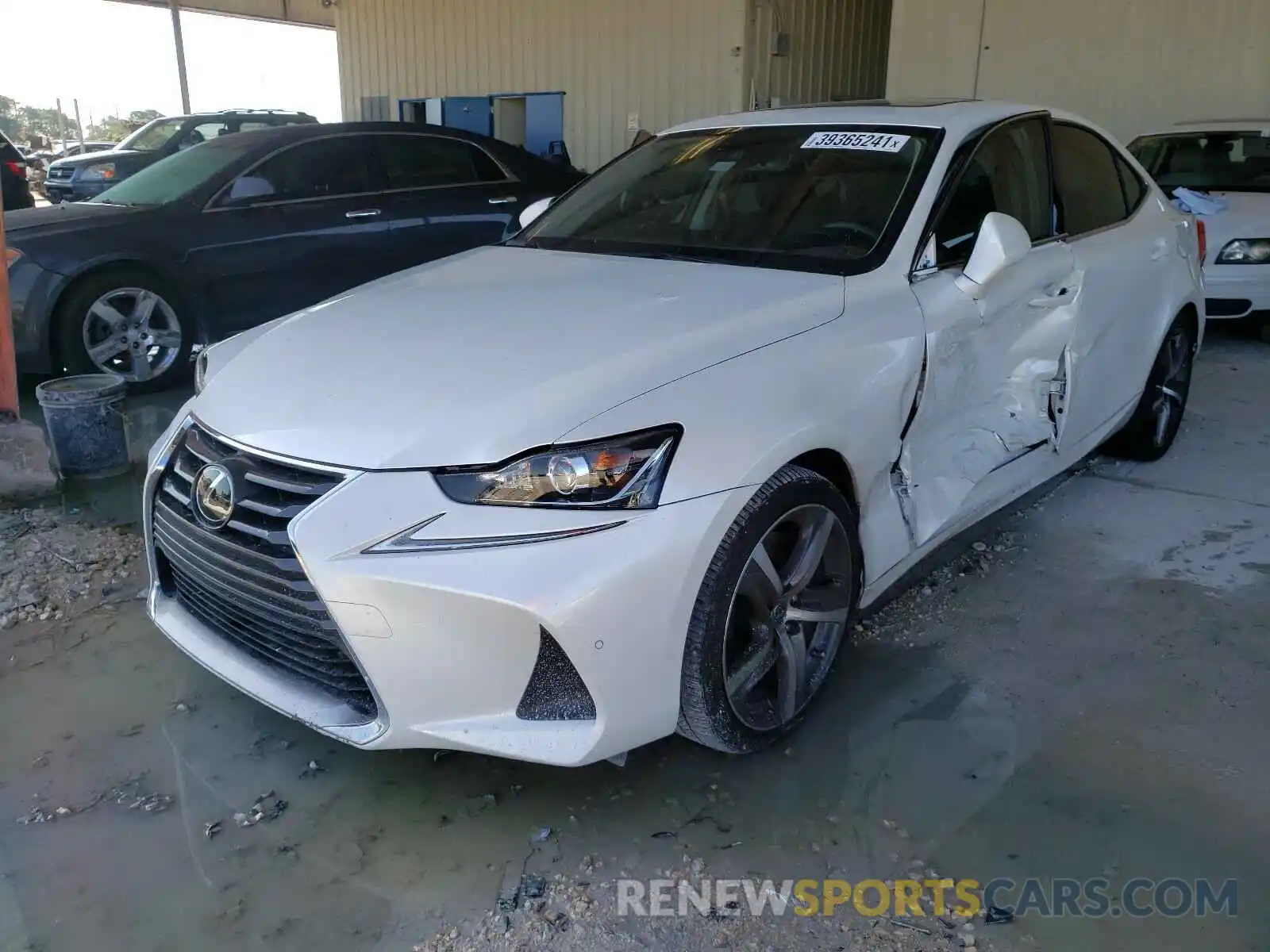 2 Photograph of a damaged car JTHBA1D20K5088284 LEXUS IS 2019