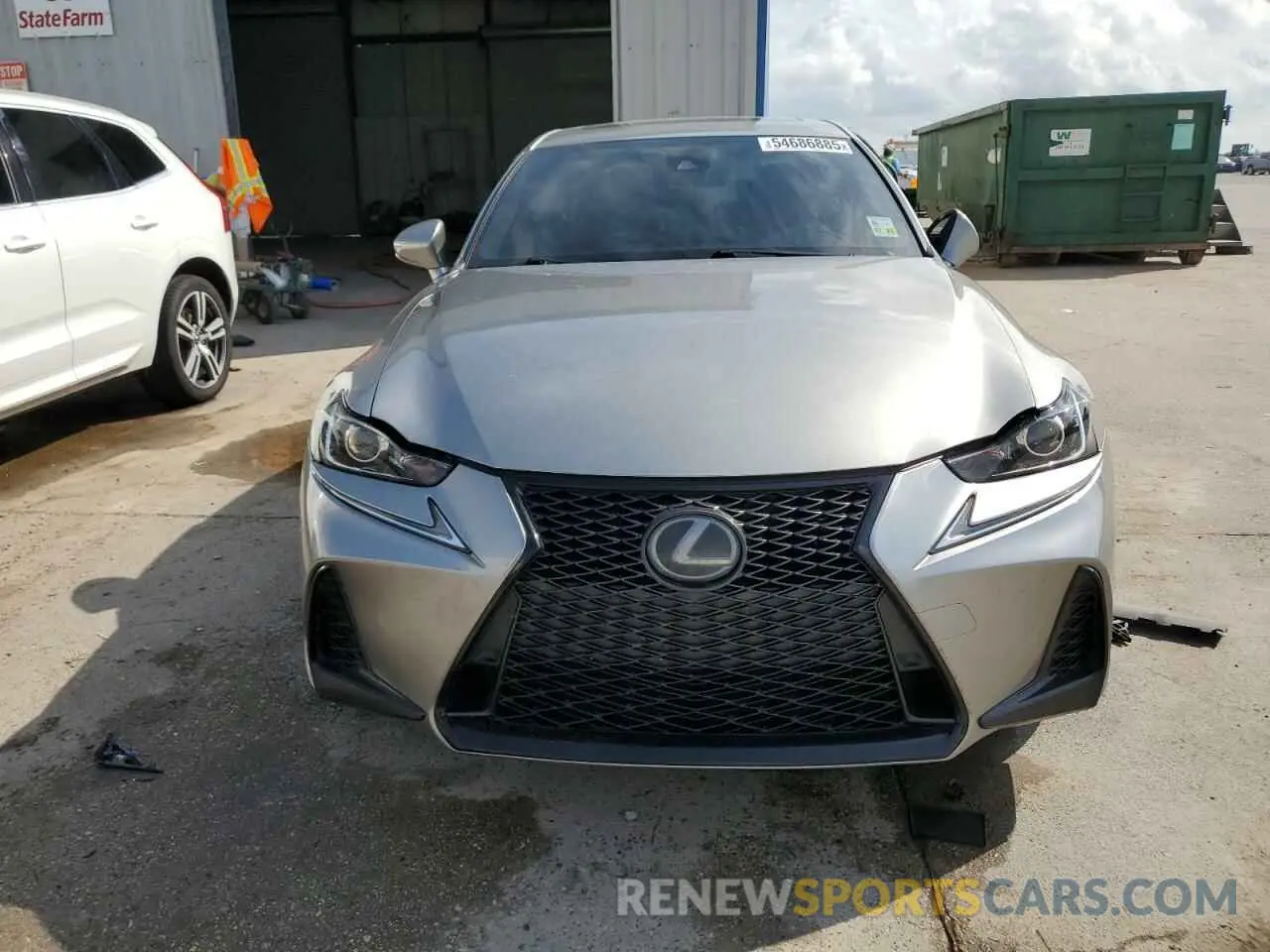 5 Photograph of a damaged car JTHBA1D20K5090519 LEXUS IS 2019