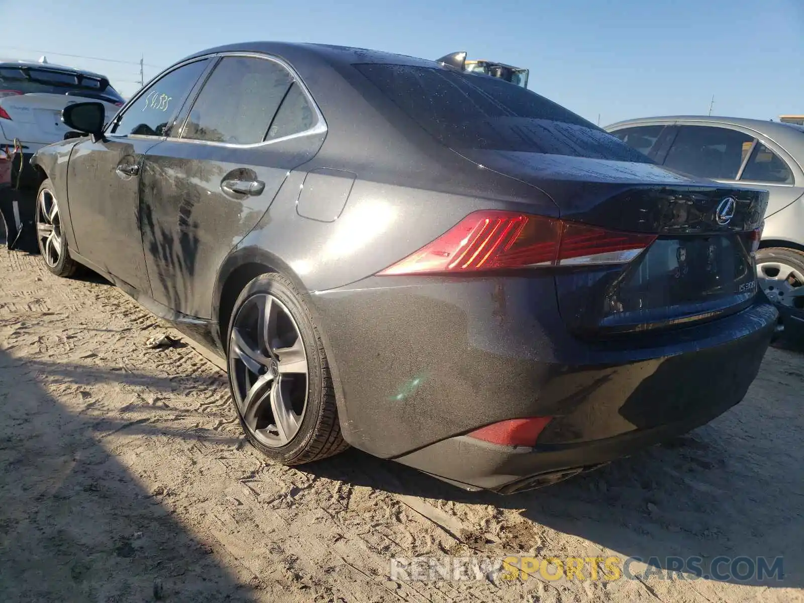 3 Photograph of a damaged car JTHBA1D20K5092108 LEXUS IS 2019