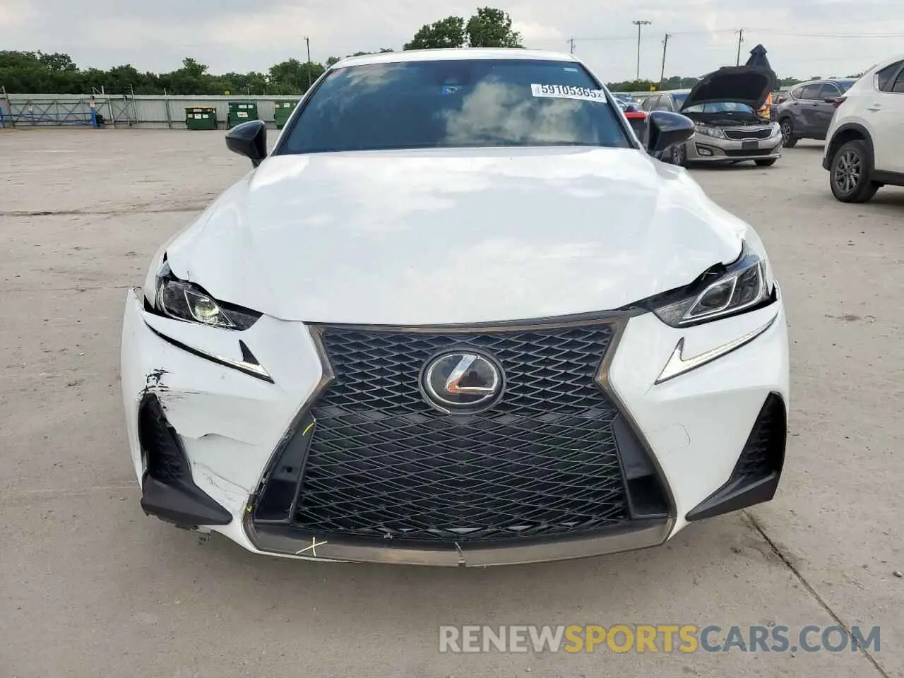 5 Photograph of a damaged car JTHBA1D20K5093050 LEXUS IS 2019