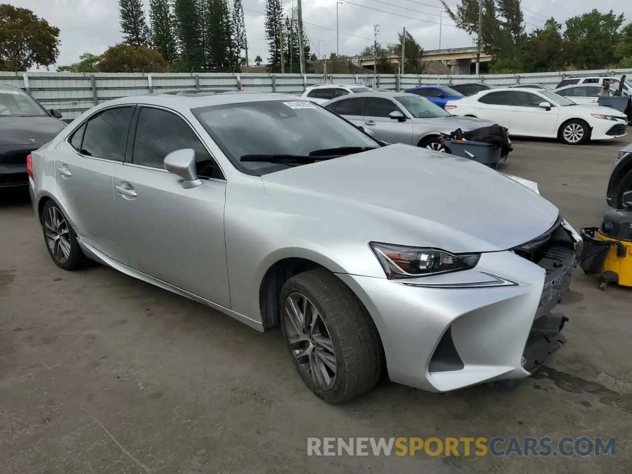 4 Photograph of a damaged car JTHBA1D20K5094330 LEXUS IS 2019
