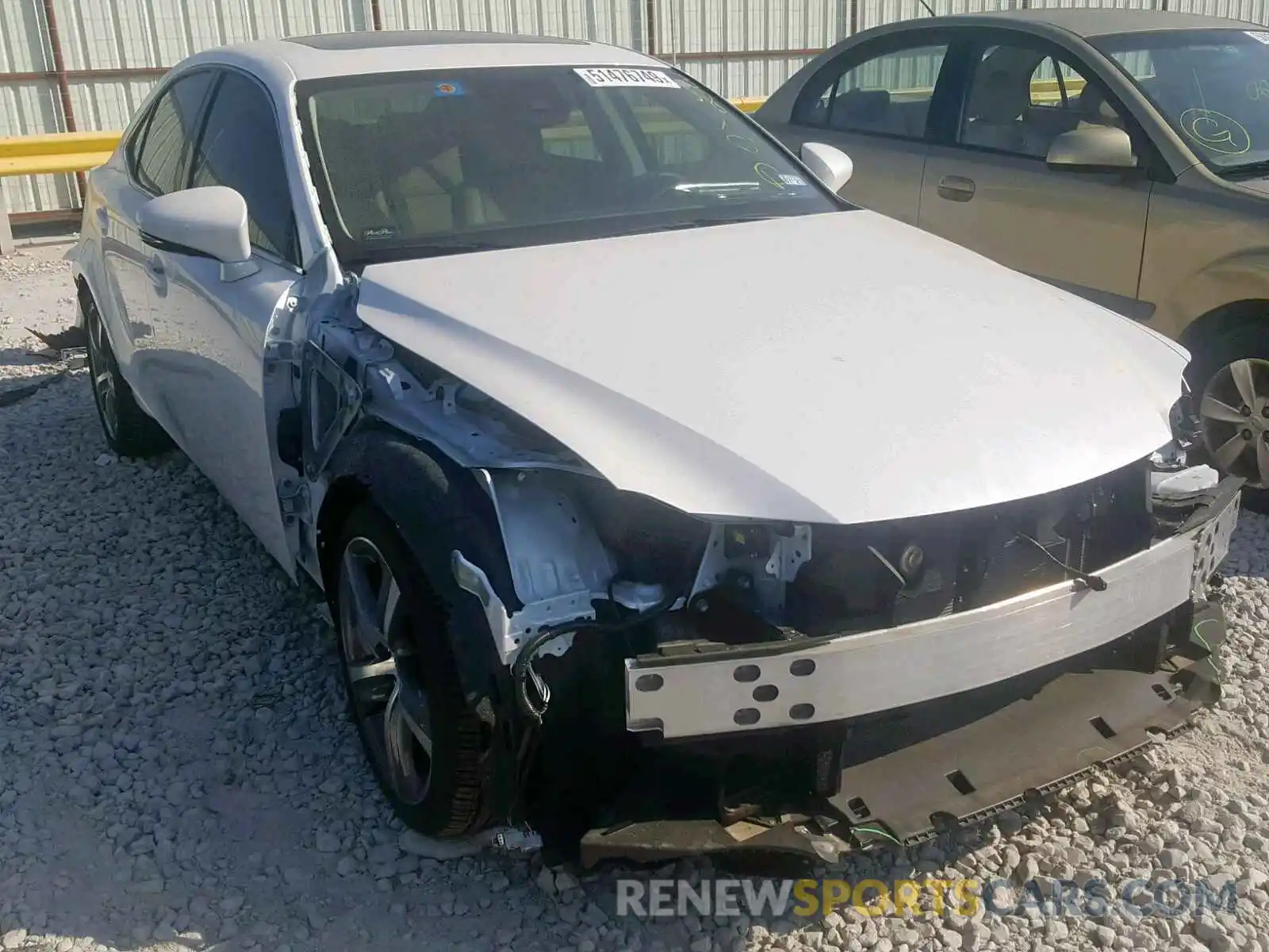 1 Photograph of a damaged car JTHBA1D20K5096028 LEXUS IS 2019