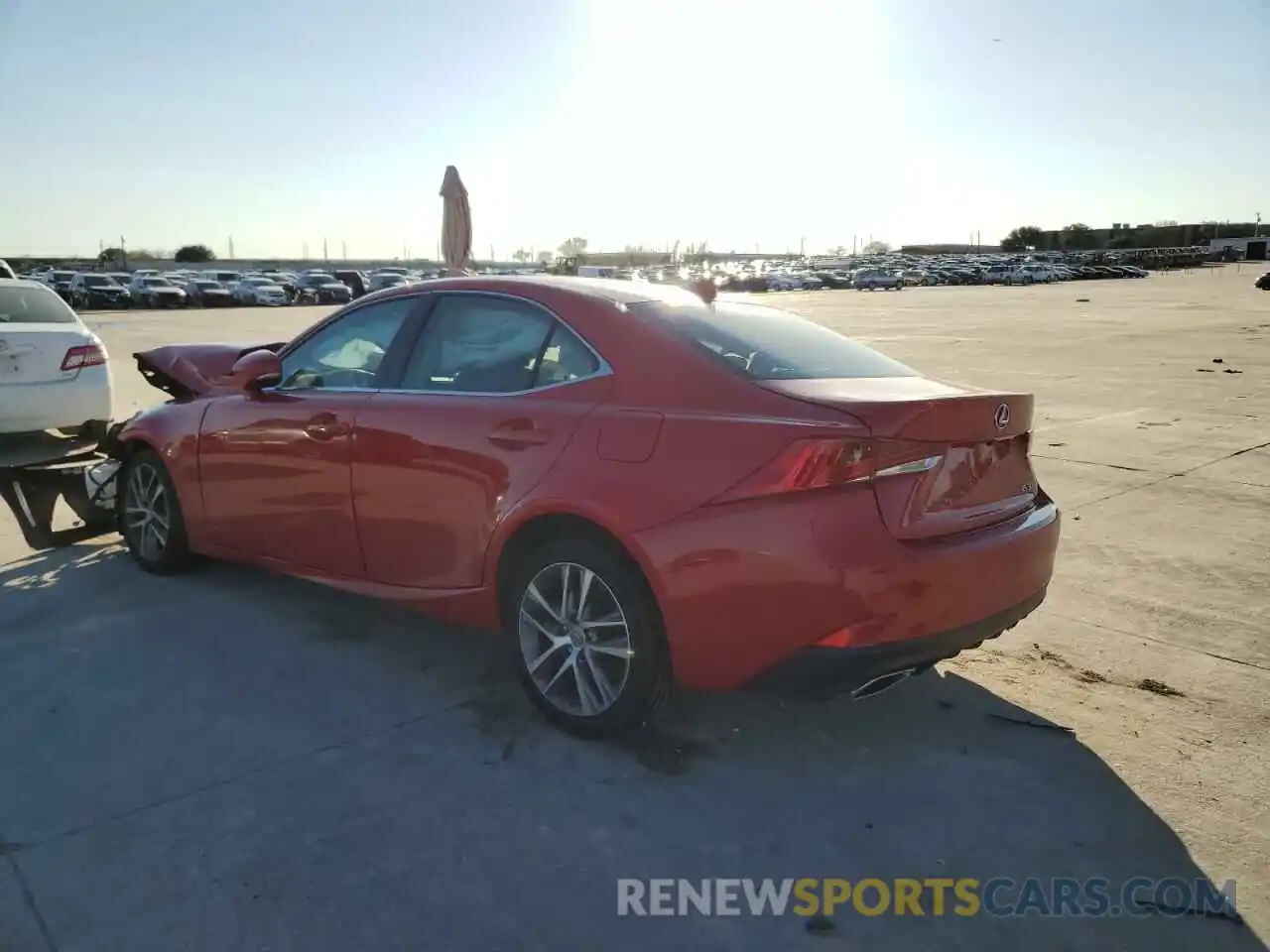 2 Photograph of a damaged car JTHBA1D20K5096434 LEXUS IS 2019