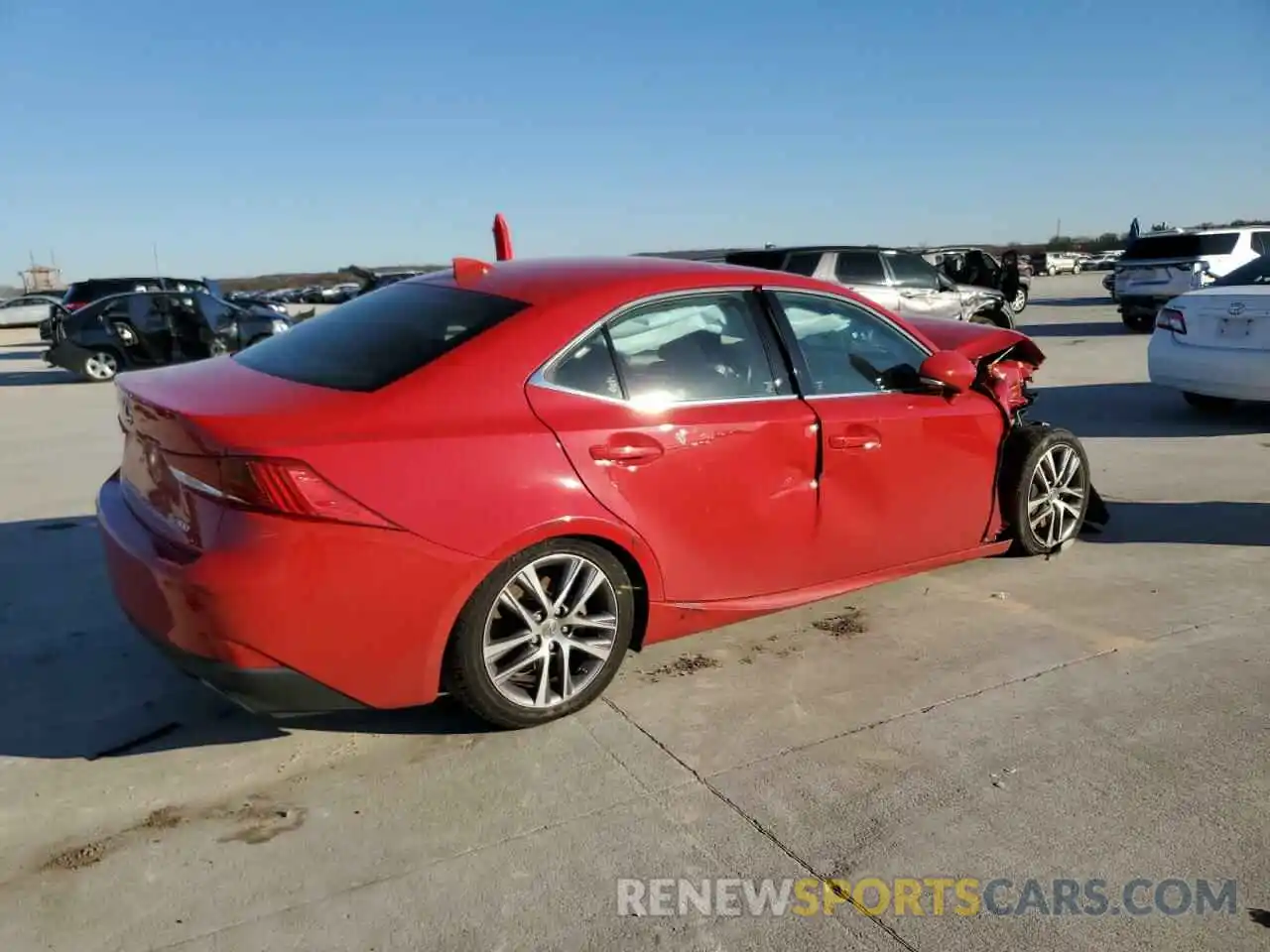 3 Photograph of a damaged car JTHBA1D20K5096434 LEXUS IS 2019