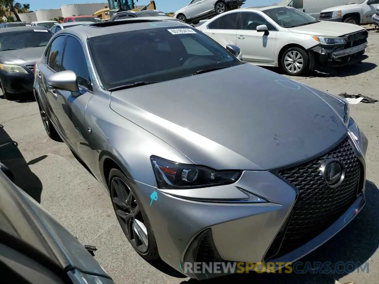 4 Photograph of a damaged car JTHBA1D20K5098555 LEXUS IS 2019