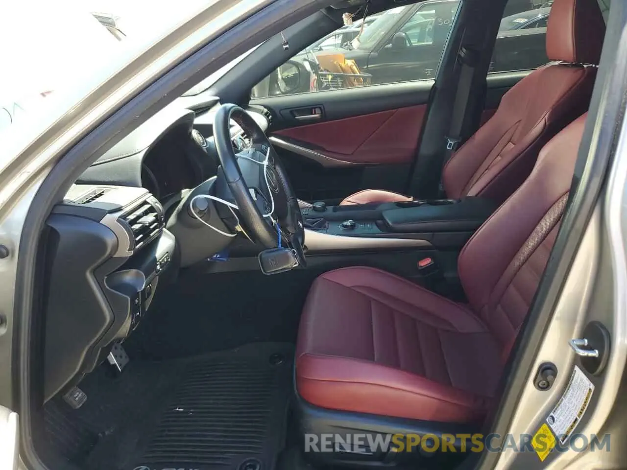 7 Photograph of a damaged car JTHBA1D20K5098555 LEXUS IS 2019