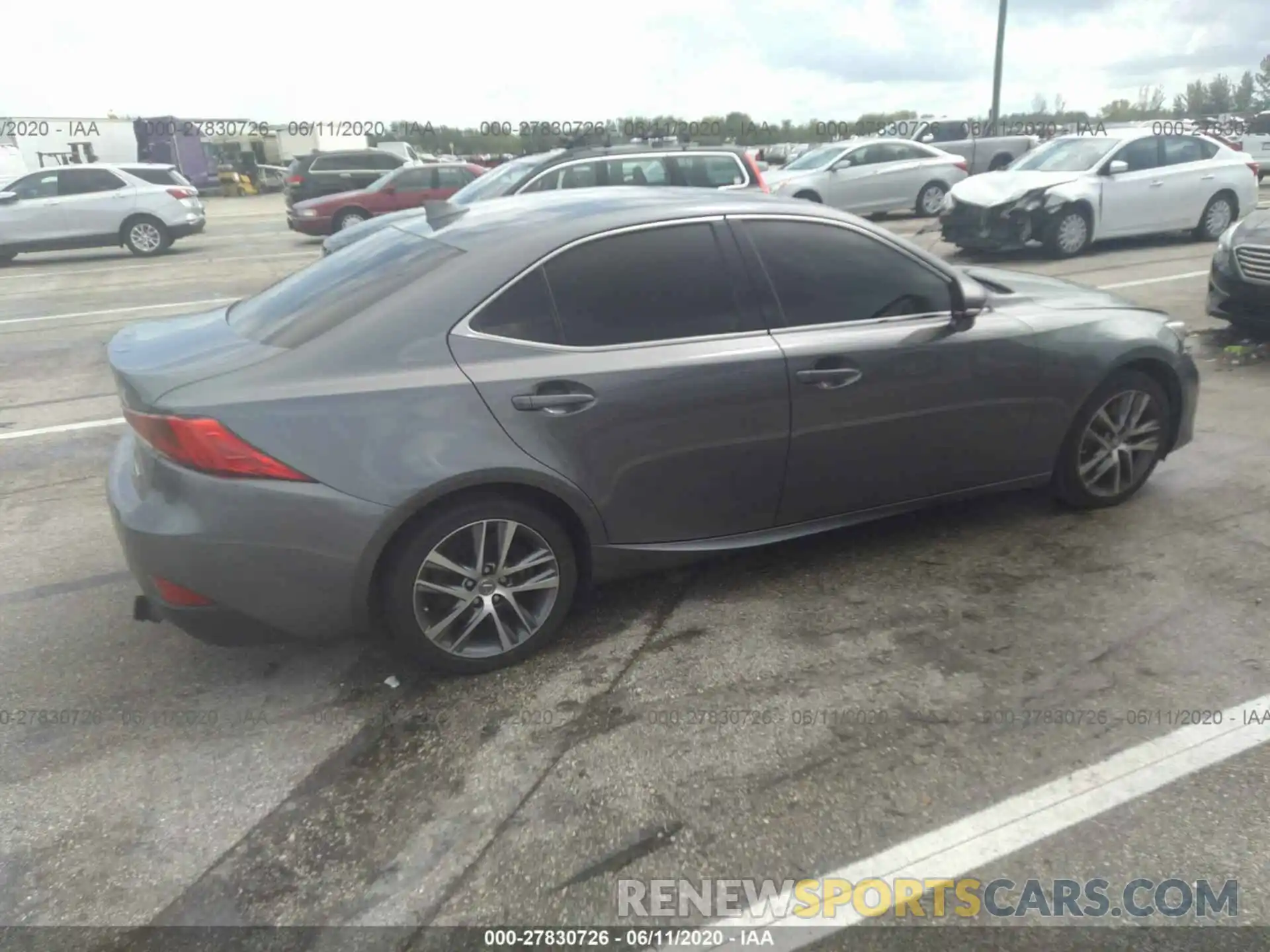 4 Photograph of a damaged car JTHBA1D21K5084146 LEXUS IS 2019