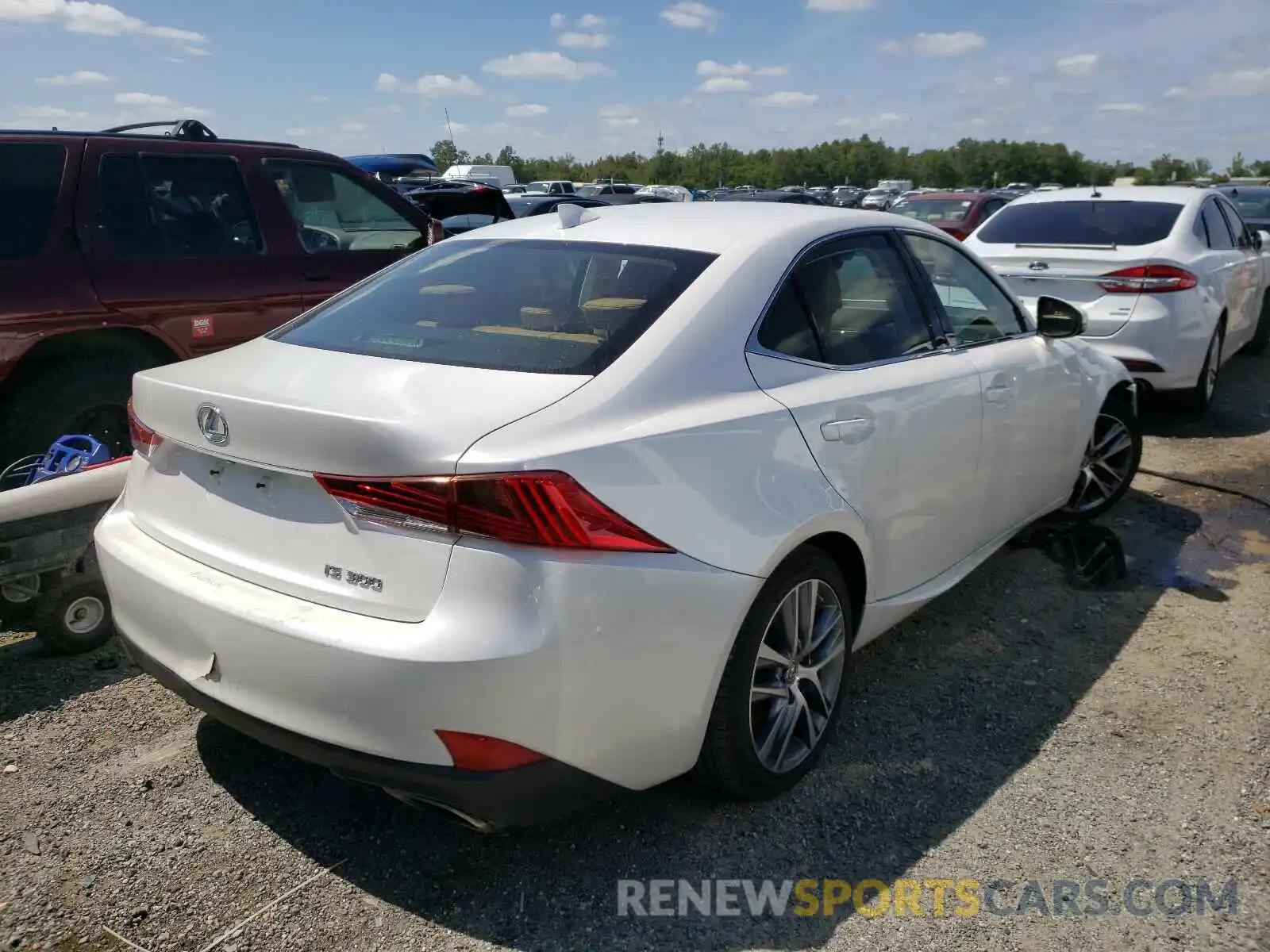 4 Photograph of a damaged car JTHBA1D21K5086625 LEXUS IS 2019