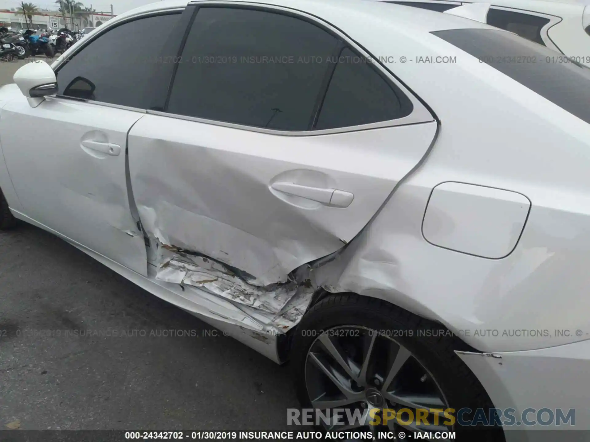 6 Photograph of a damaged car JTHBA1D21K5087158 LEXUS IS 2019