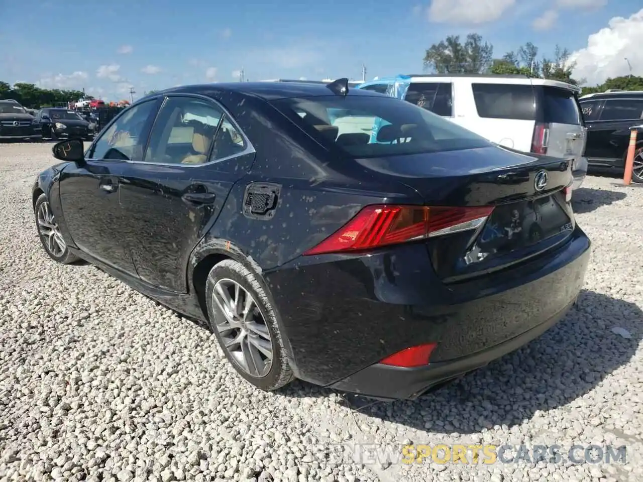 3 Photograph of a damaged car JTHBA1D21K5089766 LEXUS IS 2019