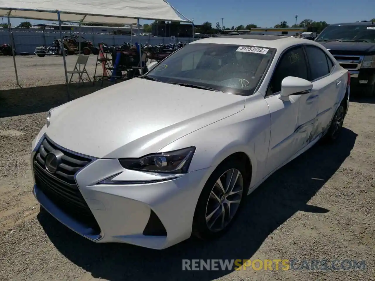 2 Photograph of a damaged car JTHBA1D21K5098323 LEXUS IS 2019