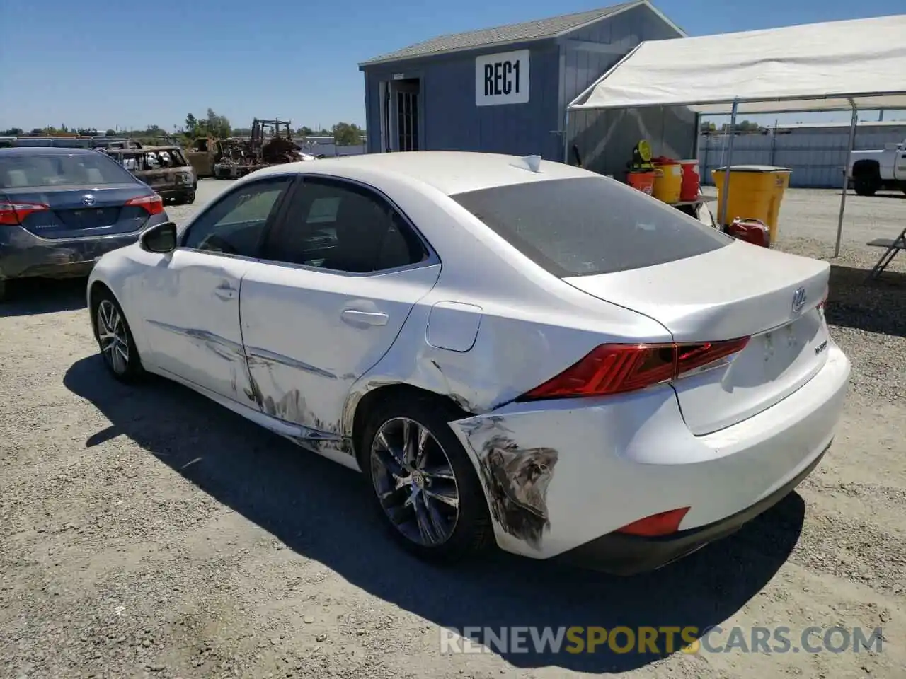 3 Photograph of a damaged car JTHBA1D21K5098323 LEXUS IS 2019