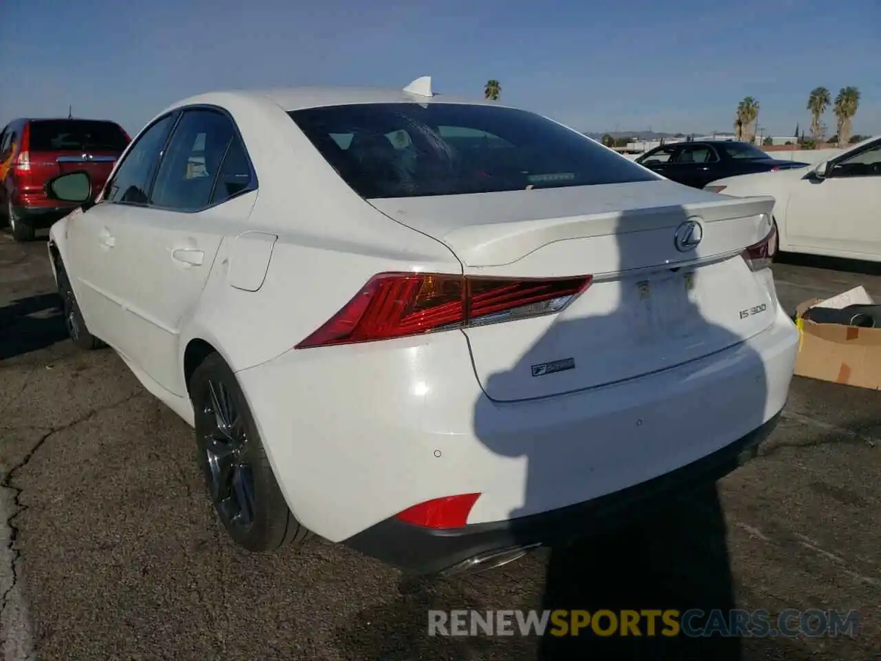 3 Photograph of a damaged car JTHBA1D21K5098435 LEXUS IS 2019