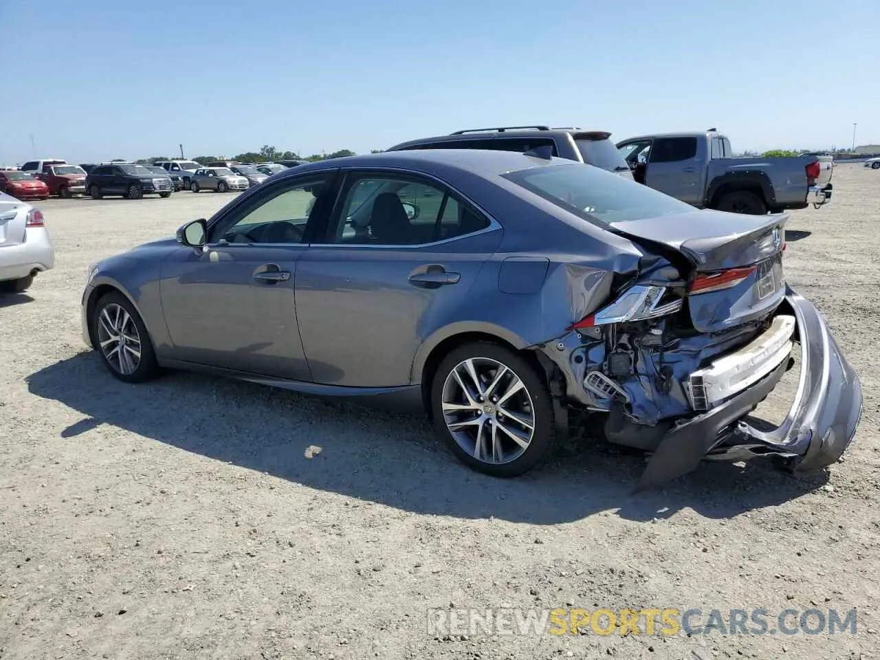 2 Photograph of a damaged car JTHBA1D22K5084267 LEXUS IS 2019
