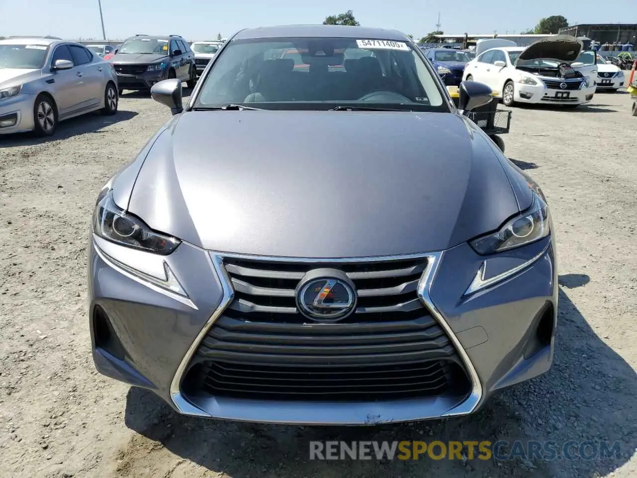 5 Photograph of a damaged car JTHBA1D22K5084267 LEXUS IS 2019