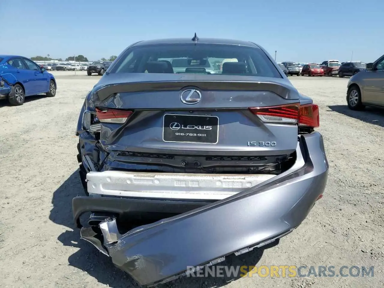 6 Photograph of a damaged car JTHBA1D22K5084267 LEXUS IS 2019
