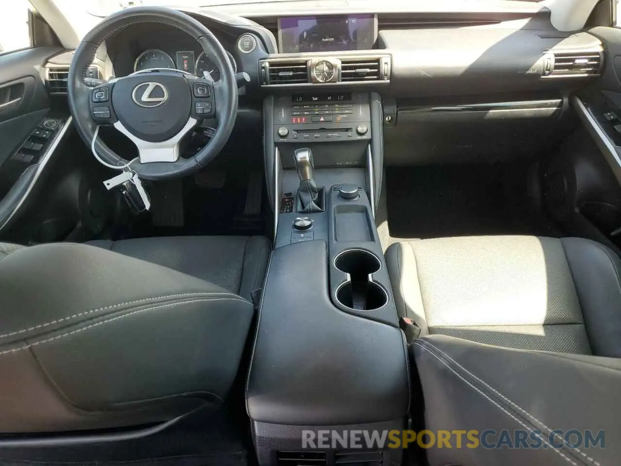 8 Photograph of a damaged car JTHBA1D22K5084267 LEXUS IS 2019