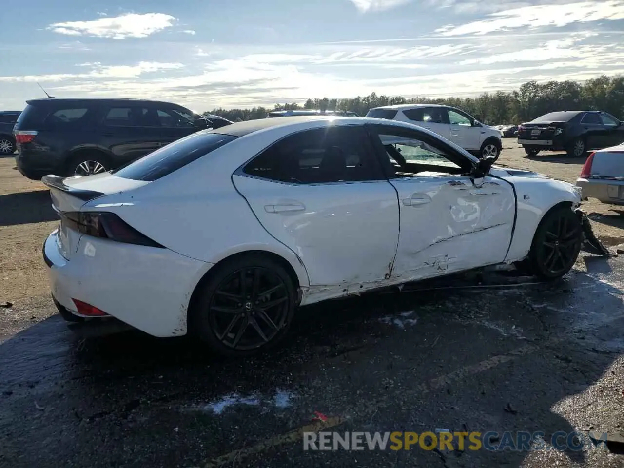 3 Photograph of a damaged car JTHBA1D22K5085872 LEXUS IS 2019