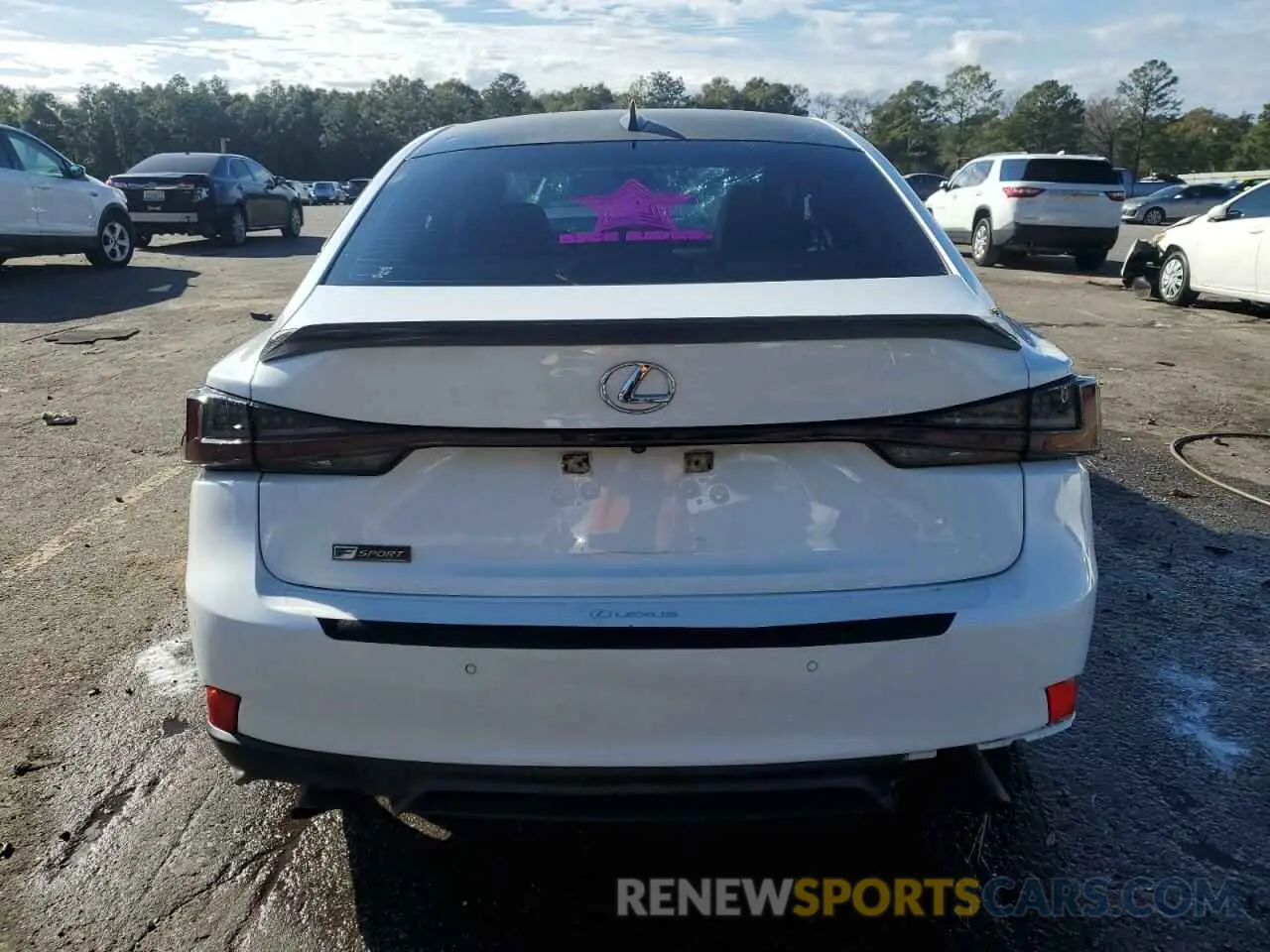 6 Photograph of a damaged car JTHBA1D22K5085872 LEXUS IS 2019