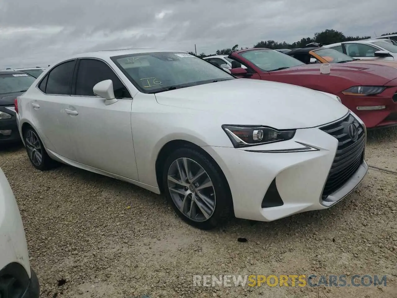 4 Photograph of a damaged car JTHBA1D22K5090750 LEXUS IS 2019