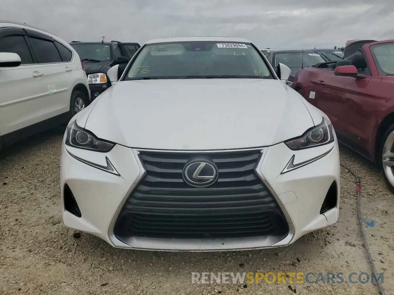 5 Photograph of a damaged car JTHBA1D22K5090750 LEXUS IS 2019