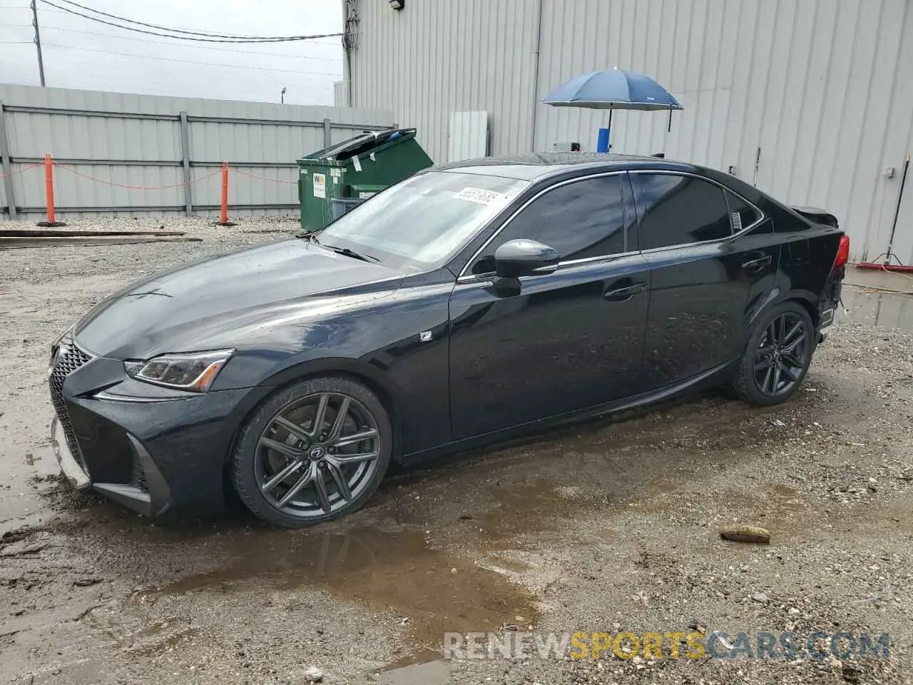 1 Photograph of a damaged car JTHBA1D22K5093907 LEXUS IS 2019