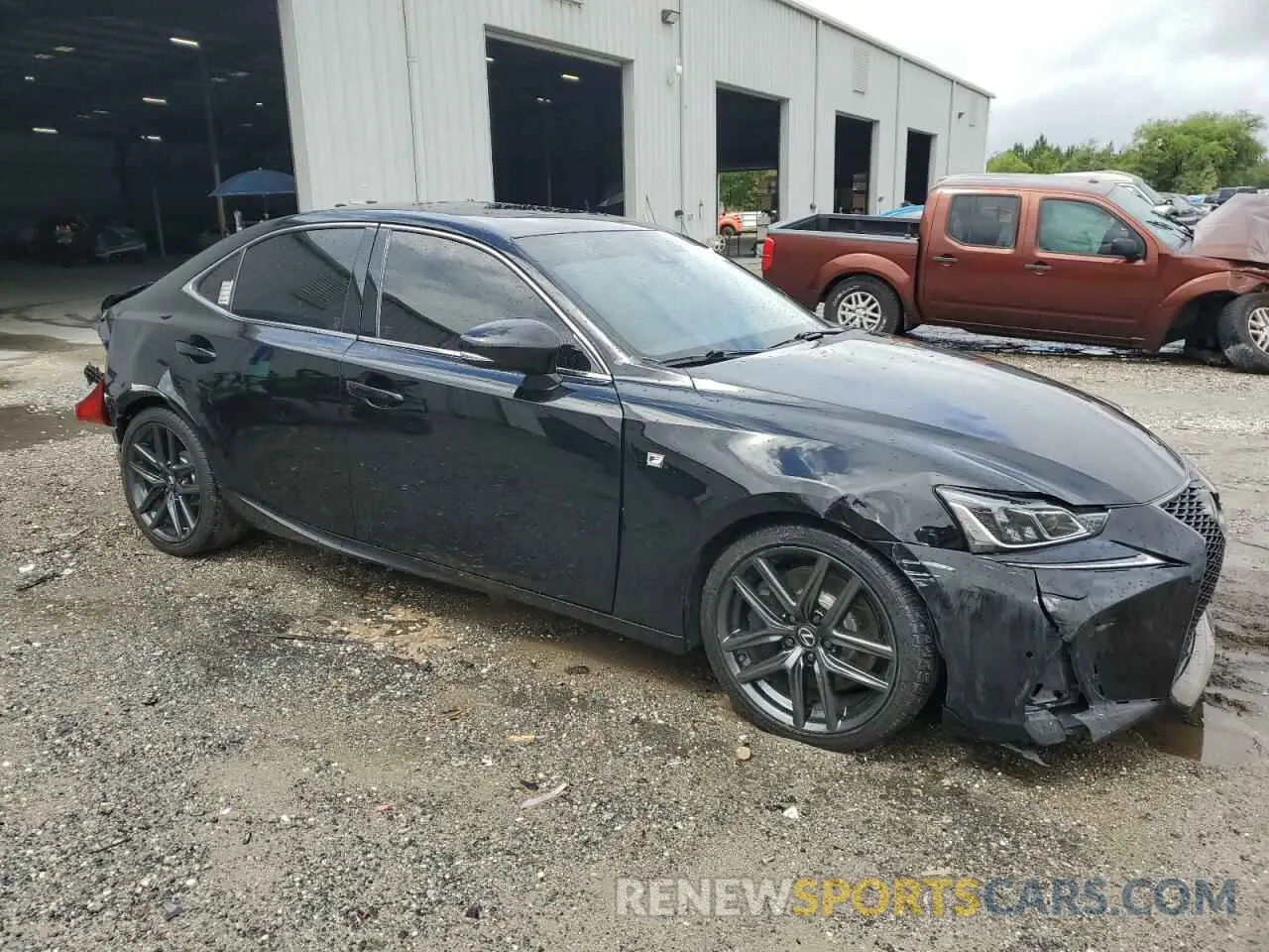 4 Photograph of a damaged car JTHBA1D22K5093907 LEXUS IS 2019