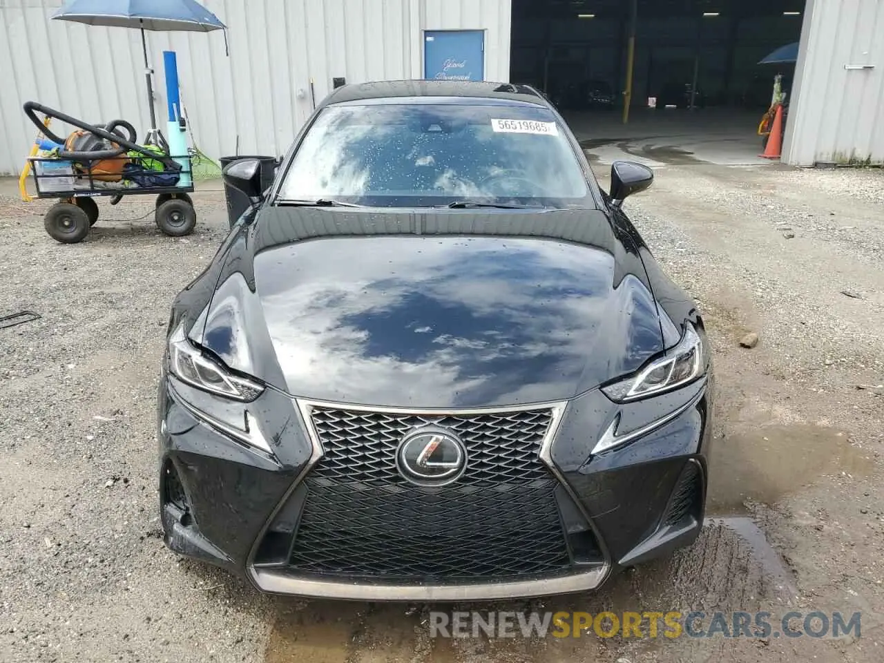 5 Photograph of a damaged car JTHBA1D22K5093907 LEXUS IS 2019