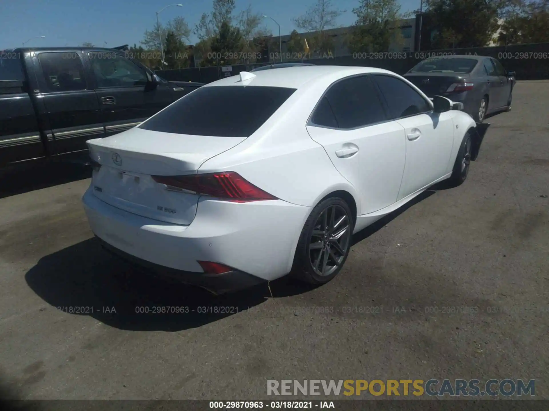 4 Photograph of a damaged car JTHBA1D22K5099464 LEXUS IS 2019