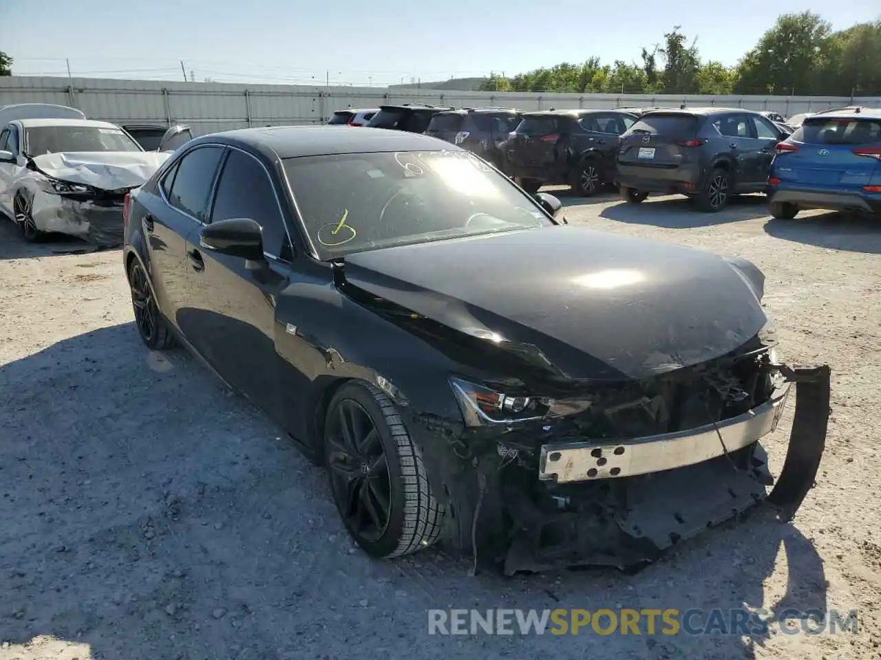 1 Photograph of a damaged car JTHBA1D23K5085105 LEXUS IS 2019