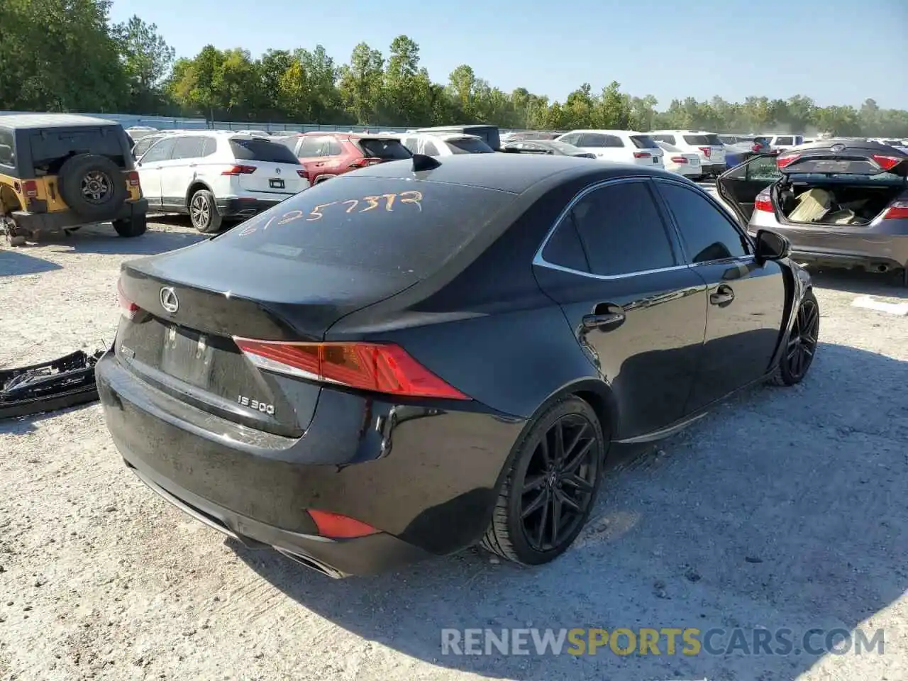 4 Photograph of a damaged car JTHBA1D23K5085105 LEXUS IS 2019