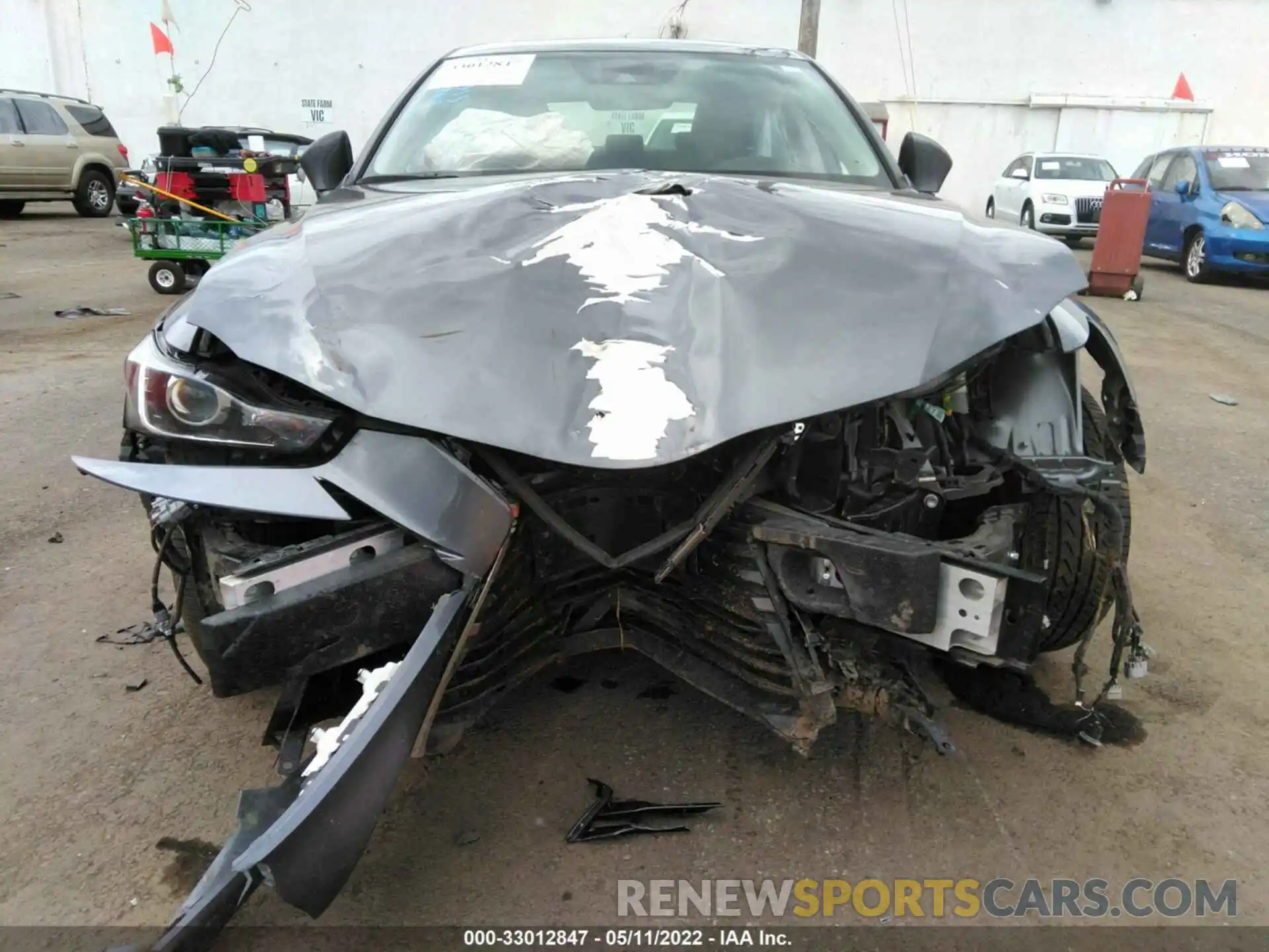 6 Photograph of a damaged car JTHBA1D23K5086898 LEXUS IS 2019