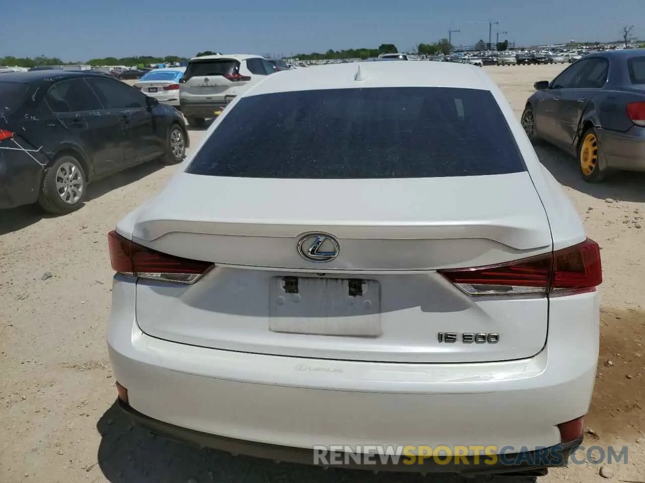 6 Photograph of a damaged car JTHBA1D23K5091065 LEXUS IS 2019