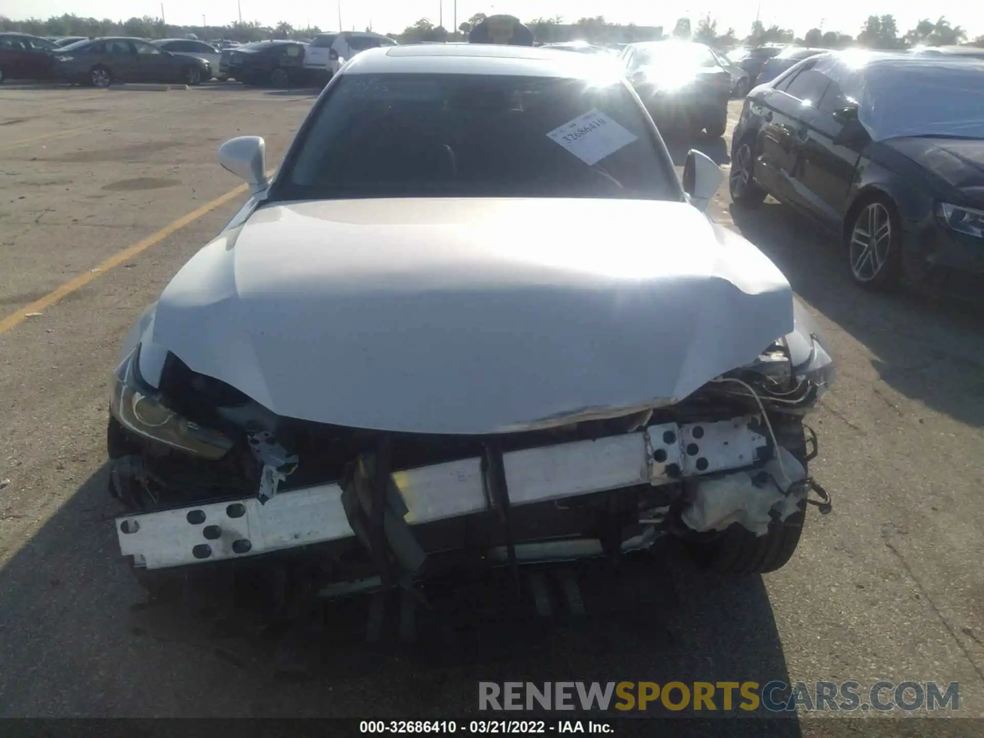 6 Photograph of a damaged car JTHBA1D23K5093723 LEXUS IS 2019