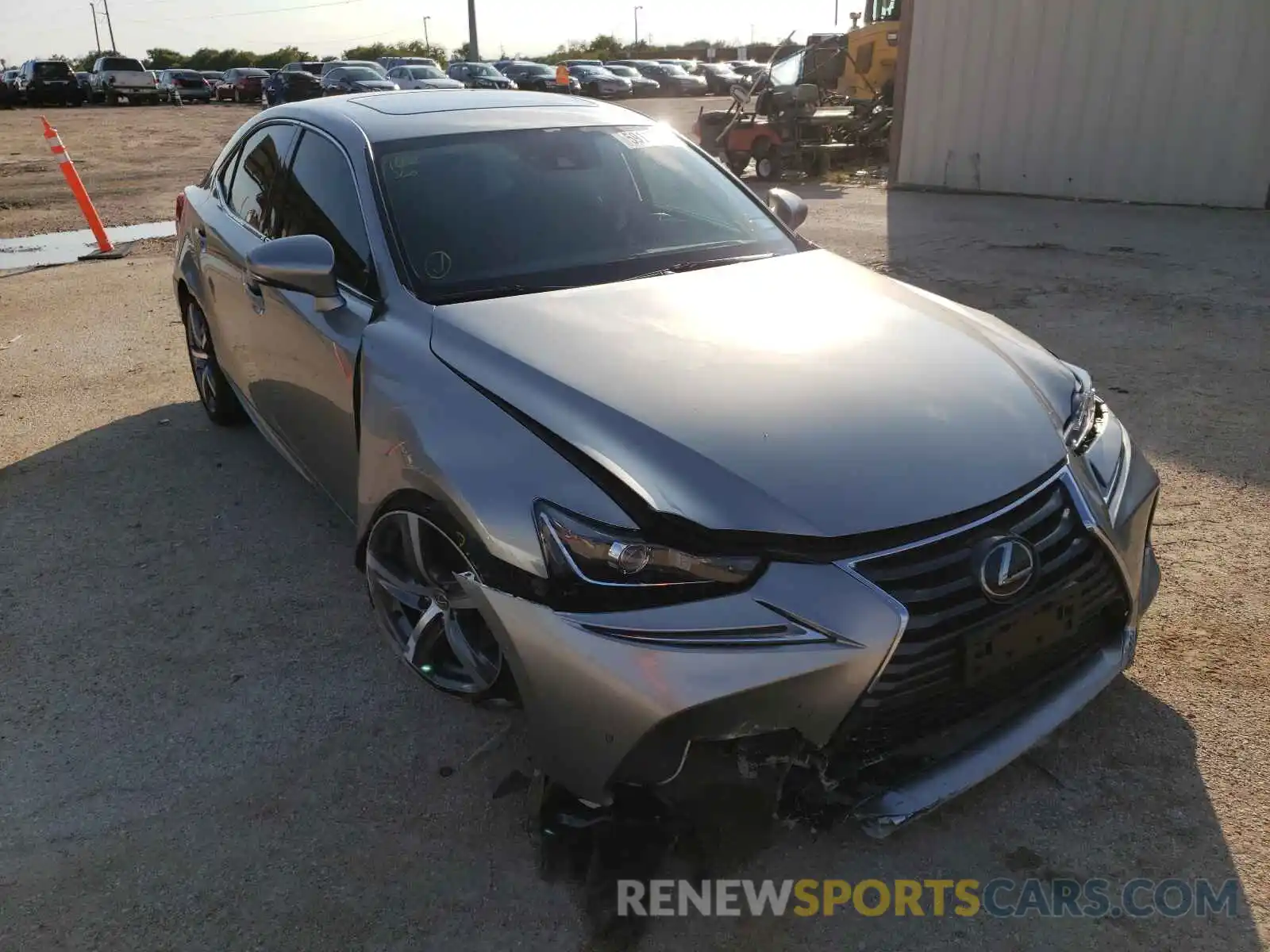 1 Photograph of a damaged car JTHBA1D23K5095603 LEXUS IS 2019