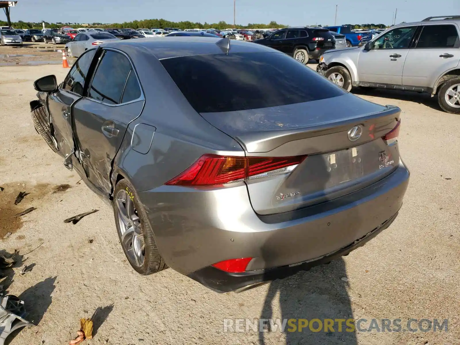 3 Photograph of a damaged car JTHBA1D23K5095603 LEXUS IS 2019