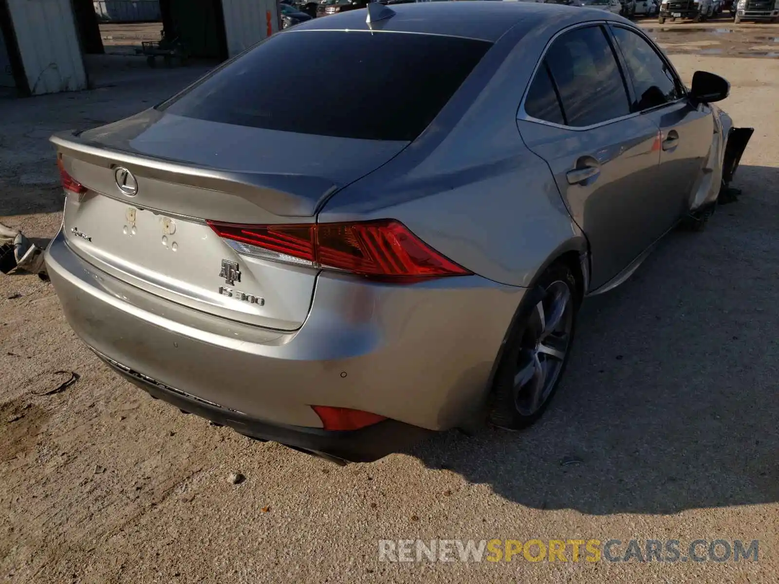 4 Photograph of a damaged car JTHBA1D23K5095603 LEXUS IS 2019