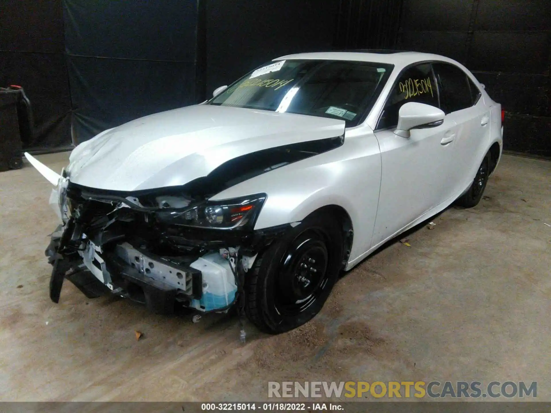 2 Photograph of a damaged car JTHBA1D23K5099070 LEXUS IS 2019