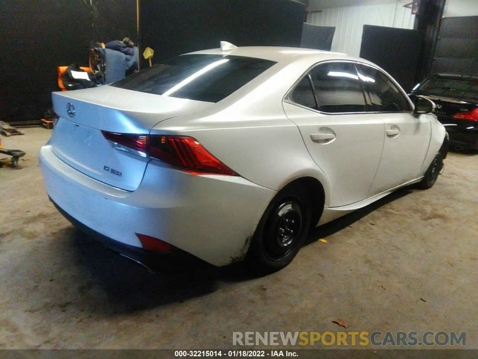 4 Photograph of a damaged car JTHBA1D23K5099070 LEXUS IS 2019