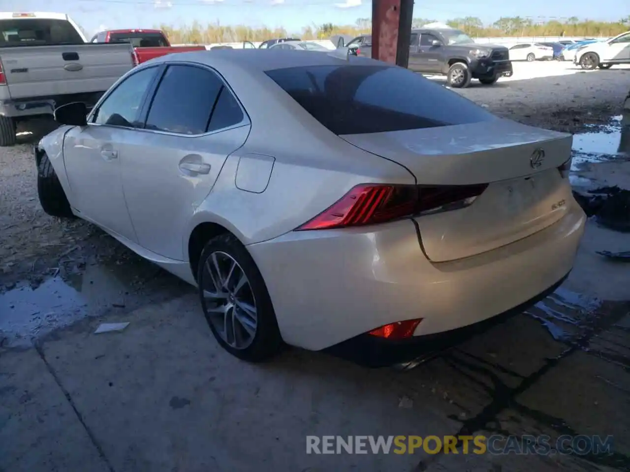 3 Photograph of a damaged car JTHBA1D23K5100895 LEXUS IS 2019