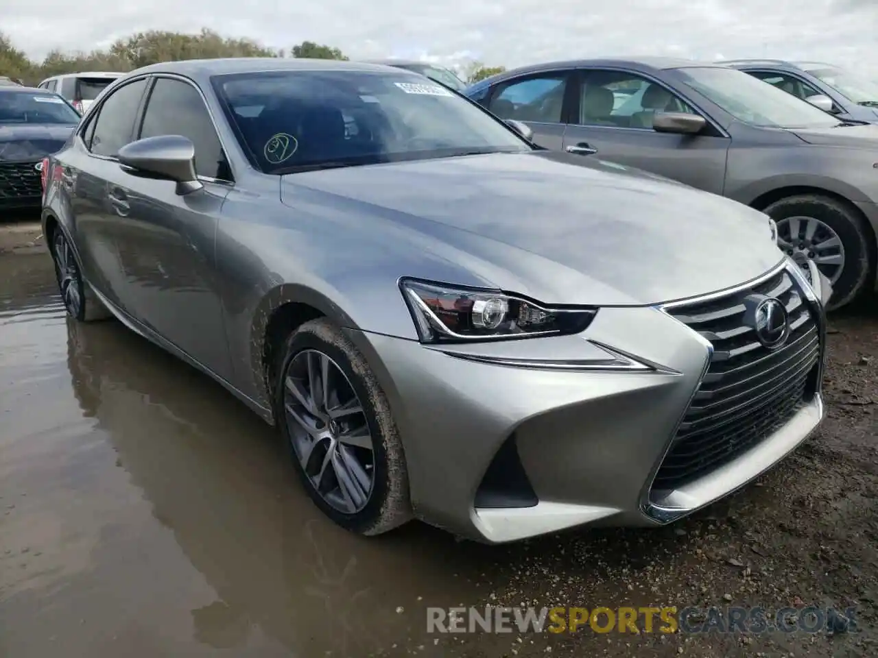 1 Photograph of a damaged car JTHBA1D24K5087851 LEXUS IS 2019