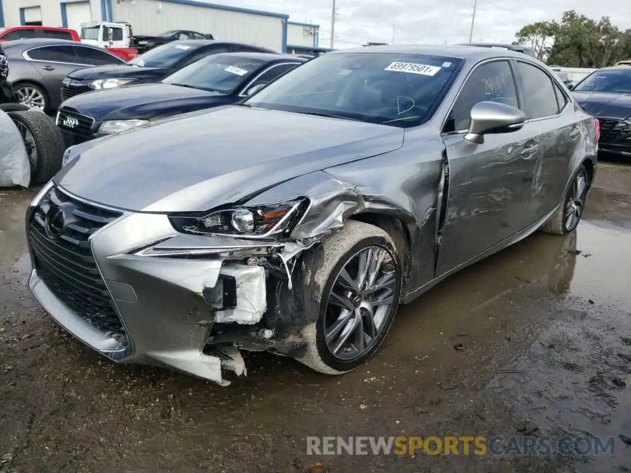 2 Photograph of a damaged car JTHBA1D24K5087851 LEXUS IS 2019