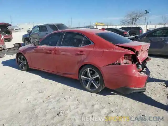 2 Photograph of a damaged car JTHBA1D24K5089275 LEXUS IS 2019