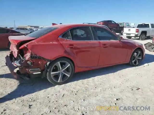 3 Photograph of a damaged car JTHBA1D24K5089275 LEXUS IS 2019