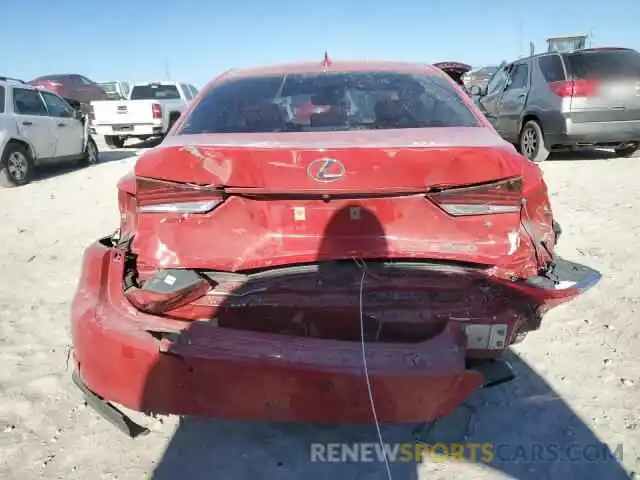 6 Photograph of a damaged car JTHBA1D24K5089275 LEXUS IS 2019